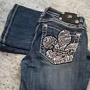Miss me jeans Size 26 mid-rise